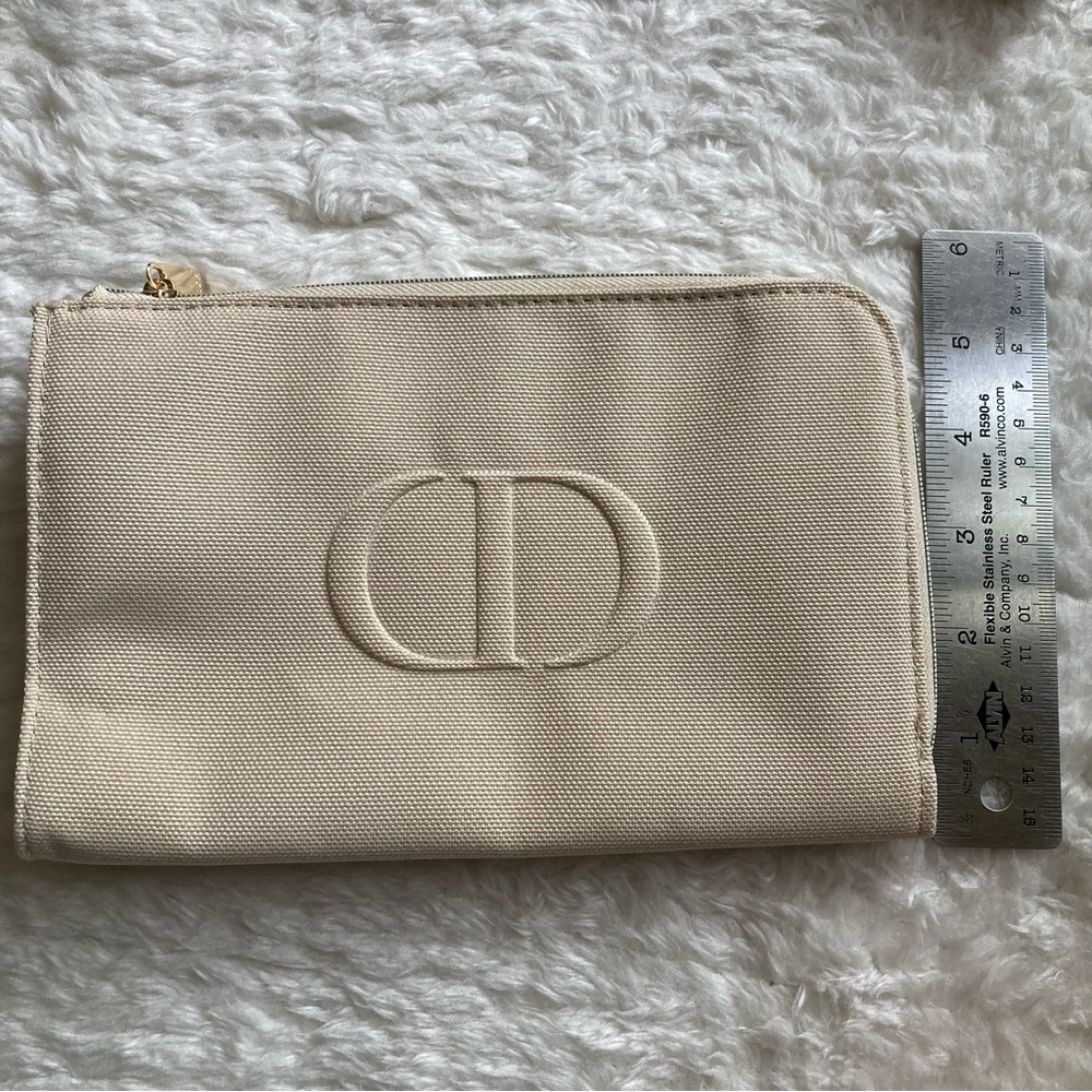 Dior makeup pouch